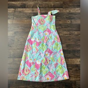 Strapless White Label Lilly Pulitzer Dress